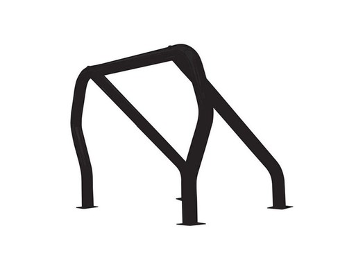 Go Rhino Bed Bars Single Main Bar w/ Single Kicker Bar