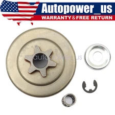 3/8"-6T Spur Clutch Drum Sprocket Kit For Stihl MS171 MS181 MS21 Chainsaw