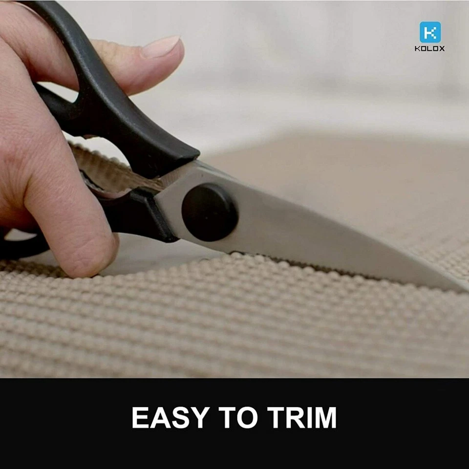 USA Anti Slip Mat Non Slip Rug Gripper Pad for Carpet Drawer Liner Kitchen Home - Image 2 of 4