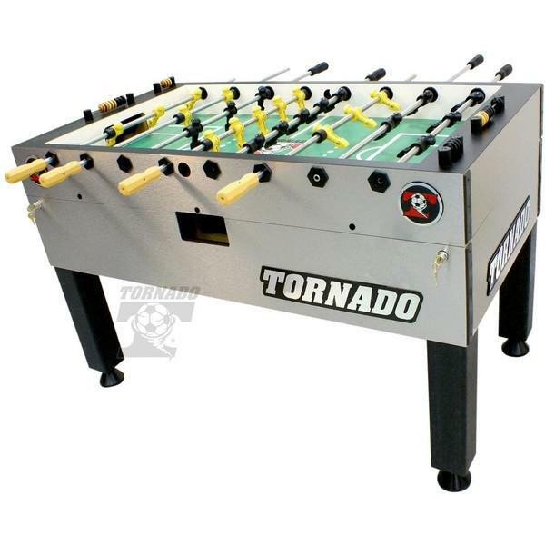 我谷風盆　約32cm×約22.5cm×約3.5cm Tornado T-3000 Foosball Table In Silver Non-Coin Home Model