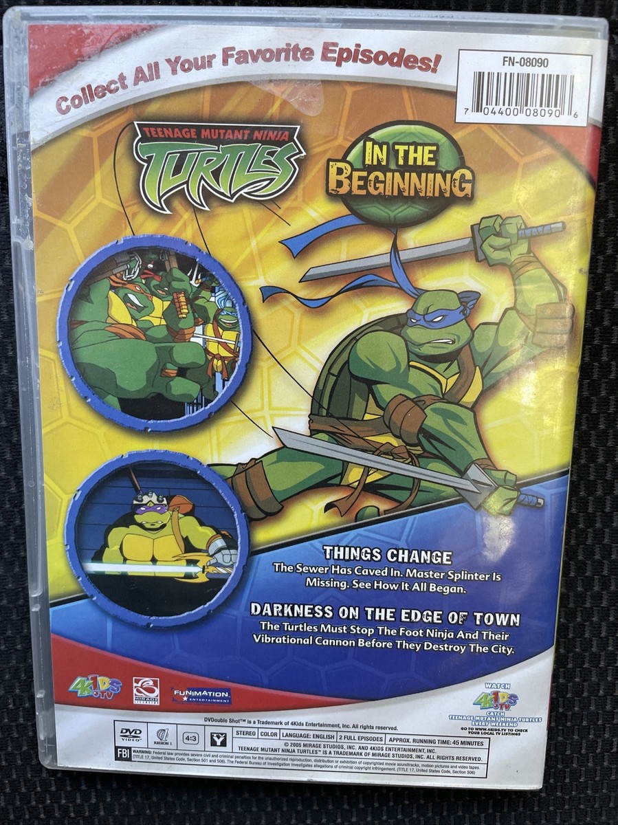 その他 In the Beginning [DVD] Teenage Mutant Ninja Turtles: In the Beginning (DVD, 2005