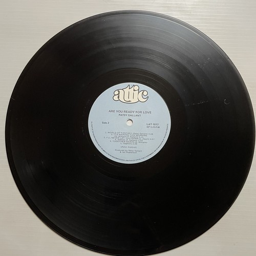 Patsy Gallant Are You Ready For Love Vinyl Record 12” 33 RPM LAT-1017 attic 1976 - Picture 24 of 24