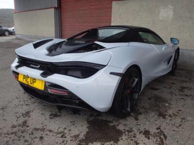Mclaren 720S Mk1 17-24 4.0 V8 SSG Centre Middle Rear Bumper Grille ...