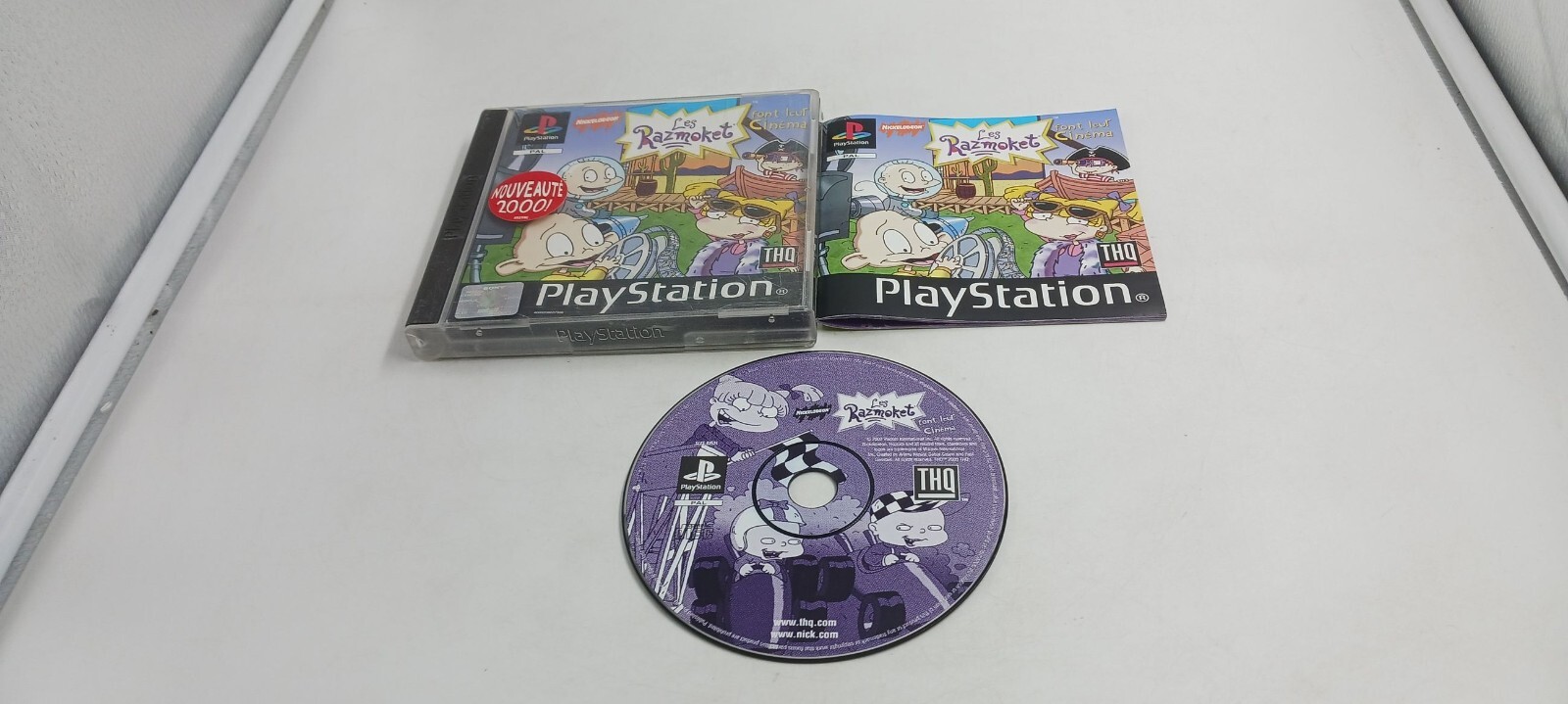 Jeu Sony Playstation 1 PS1 Les Razmoket font leur cinéma complet