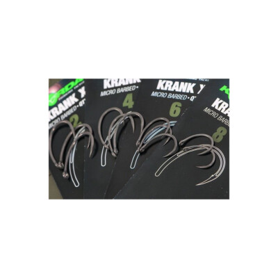 Korda Krank X Hooks Barbed Range Carp Fishing Korda