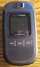 Lot of 4 READ Samsung U640 Verizon Convoy Cell Phone Gray Fast Ship Good Used