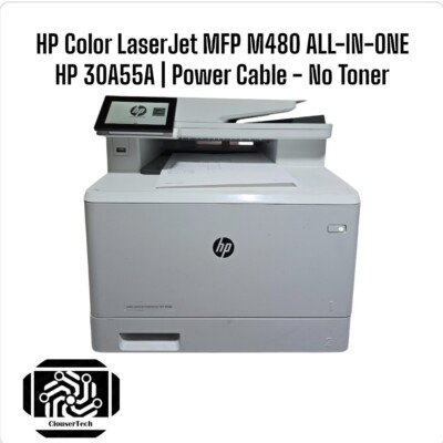 HP Color LaserJet MFP M480 ALL-IN-ONEHP 30A55A | Power Cable - No Toner