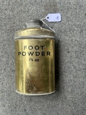 FOOT POWDER TALC HYGIÈNE ANGLAIS BEF DYNAMO 1940 ANGLAISE US AMERICAIN WWII WW2