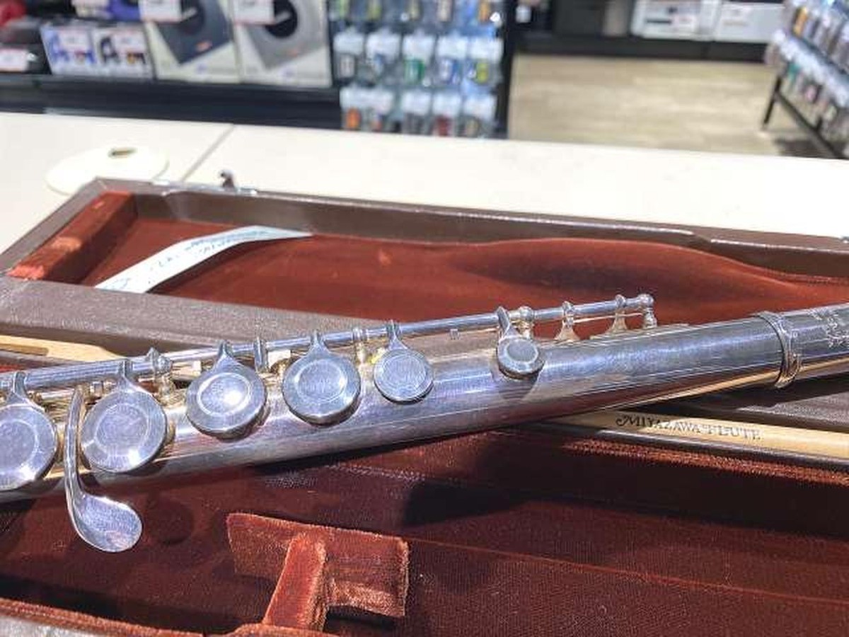 MIYAZAWA FLUTE MS-95 Professionally Serviced Miyazawa MS-95S Flute