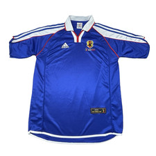 FIFA World Cup Korea Japan 2002 Mens Jersey L Blue Adidas Vintage Retro  Soccer