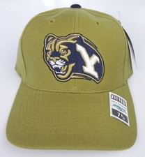 BYU COUGARS BRIGHAM YOUNG GOLD NCAA VINTAGE FITTED SIZED TOW CAP HAT NWT 