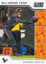 2020 Panini Score Football DeAndre Hopkins All-Hands Team No. AHT-DH Texans