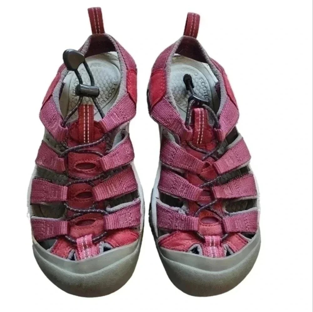 Sandali Keen Newport H2 donna taglia 7 sportivi slip on rosa rosso bordeaux rosso rosa