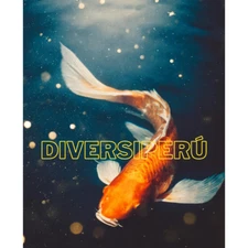 Digital Image nature Photo Wallpaper Background AI ART Fish Koi