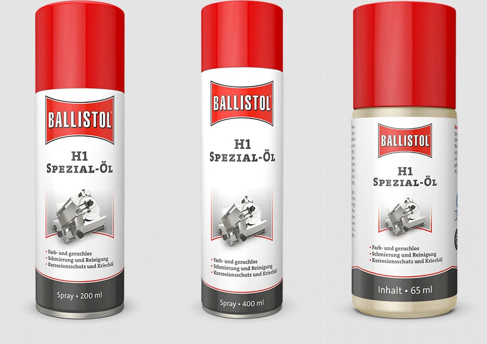 Ballistol H1 Spezial Öl NSF Registrated No. 143097