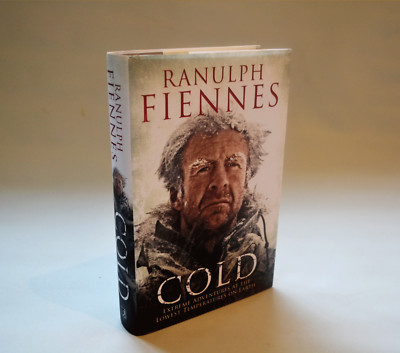 Cold - SIGNED + dated - Ranulph Fiennes - 1st edition - Excel cond
