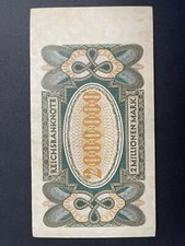 Germany Inflation Mark 5 Piece Banknote Original #BAN45