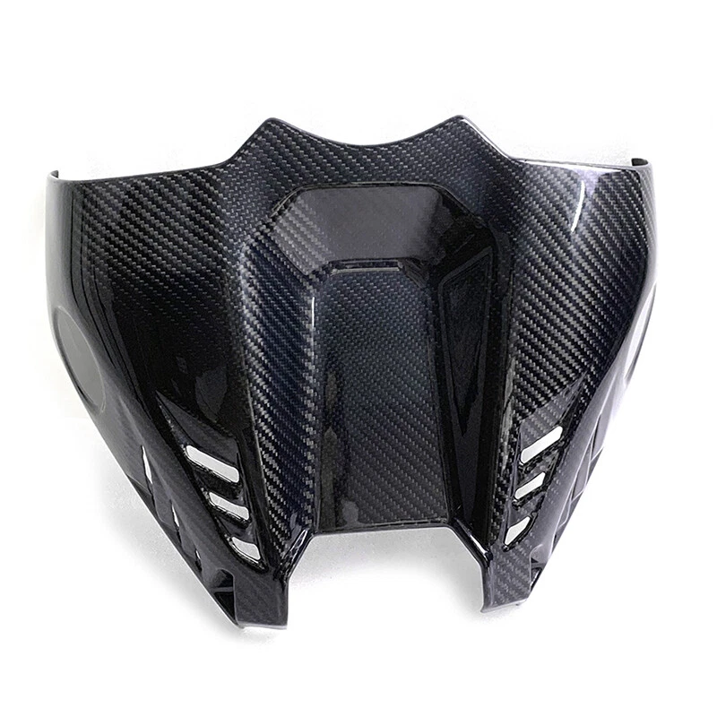 Cubierta de tanque de combustible de carbono para motocicleta Honda CBR1000RR 2020 2021 borde de carenado Foto 2 de 4