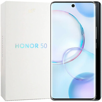 BNIB Honor 50 Dual-SIM 128GB ROM+ 6GB ROM Midnight Black Factory Unlocked 5G GSM