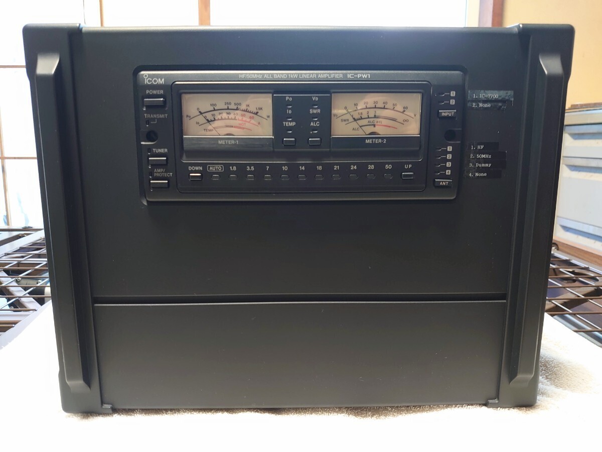 現状販売✨ICOM IC-PW1 リニアアンプ　HF/50MHz　1kW 現状販売✨ICOM IC-PW1 リニアアンプ HF/50MHz 1kW - メルカリ