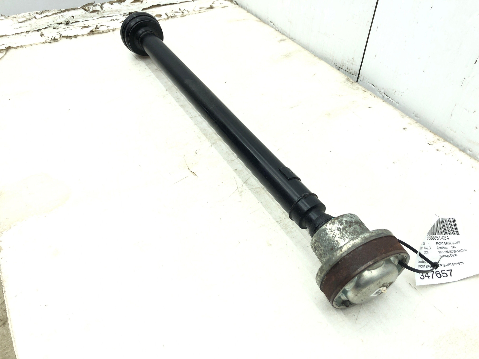 2017-2020 MASERATI LEVANTE M161 OEM FRONT SHORT PROP SHAFT 670107694 *19K MILES*