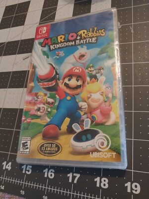 Mario + Rabbids Kingdom Battle BRAND NEW FACTORY SEALED (Nintendo Switch, 2017)