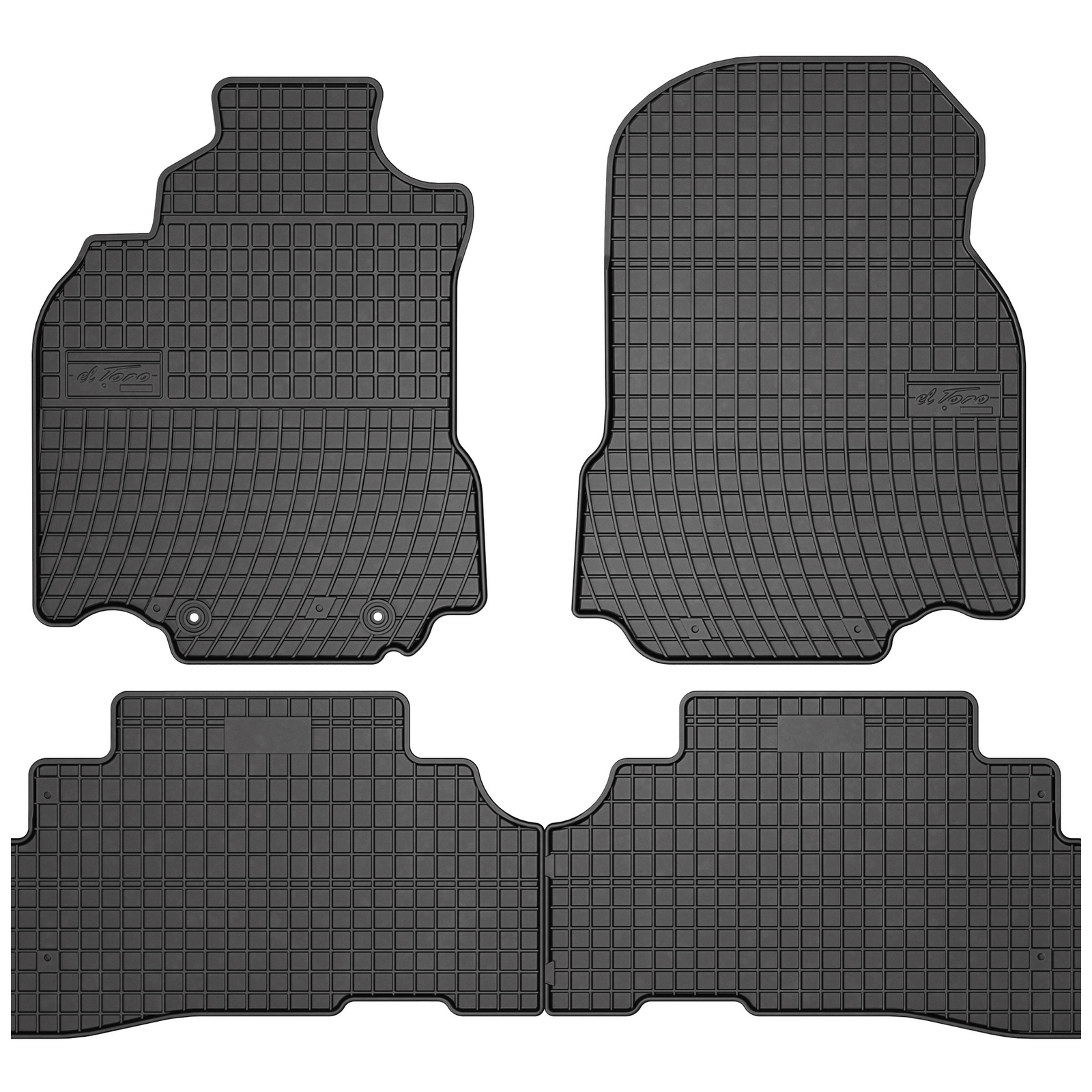 Tapis de sol anti-boue en caoutchouc Frogum pour sol usé de Nissan Cube III