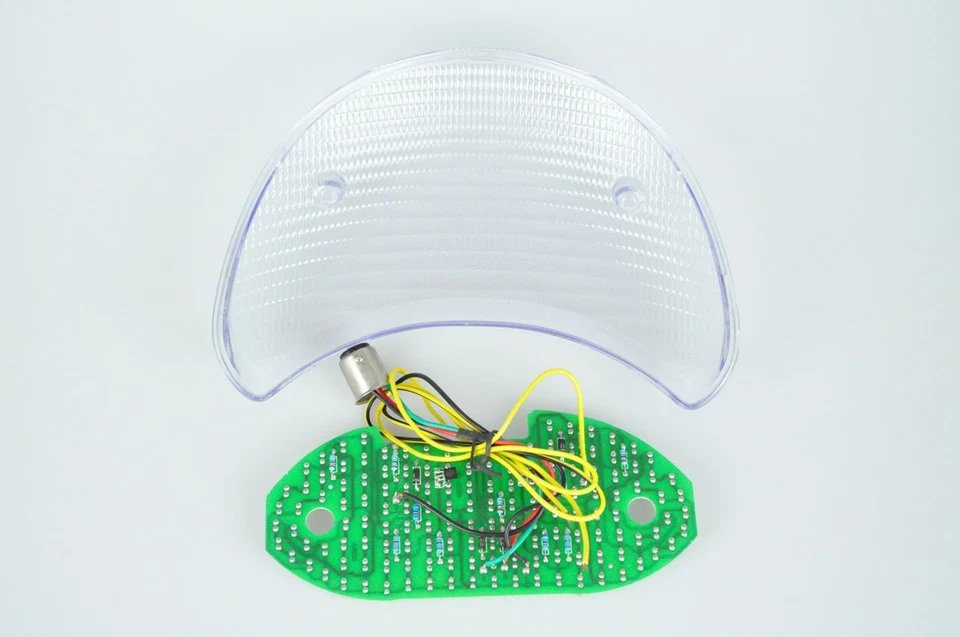 Luz trasera LED señal de giro compatible con Ducati Supersport 750/800/900/1000/620S transparente Foto 2 de 2