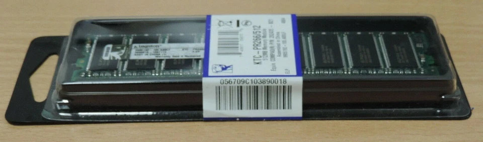 Kingston KTC-PR266/512 512MB DDR PC2100U 266MHz DIMM 184-pin Memory SK022 CC 13 - Image 3 of 4