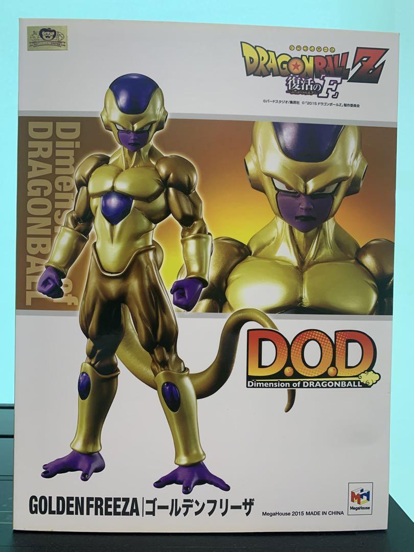 MegaHouse Dimension of Dragonball DOD Golden Freezer Freezer Figura