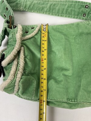 Y2K GAP Vintage Velvet Messenger Bag Green Handbag | eBay