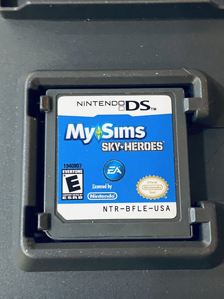 DS対戦２個セット：My♦︎Sims SKY⭐︎HEROS（北米版、日本未発売） My Sims Sky Heroes NINTENDO DS Simulation Complete CIB