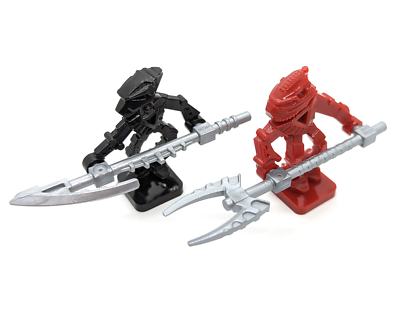 LEGO Bionicle Mini Toa Hordika Vakama (51637) and Whenua (51635