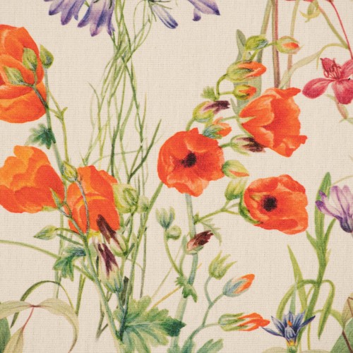 Tischdecke abwaschbar Feldblumen ecru bunt div. Größen von SCHÖNER LEBEN. - Bild 4 von 16