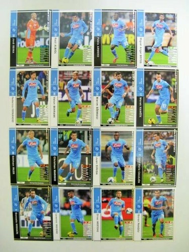Panini WCCF Base Team Set Lazio Napoli - Picture 11 of 19
