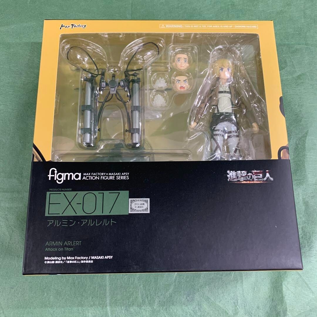 figma EX-017 アルミン・アルレルト figma Attack on Titan Armin Arlert Figure EX-017 Wonder