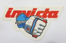 VECCHIO ADESIVO / Old Sticker GUANTI INVICTA SPORT SCI SKI (cm 15 x 8)