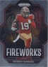 2022 Panini Prizm Fireworks #17 Deebo Samuel