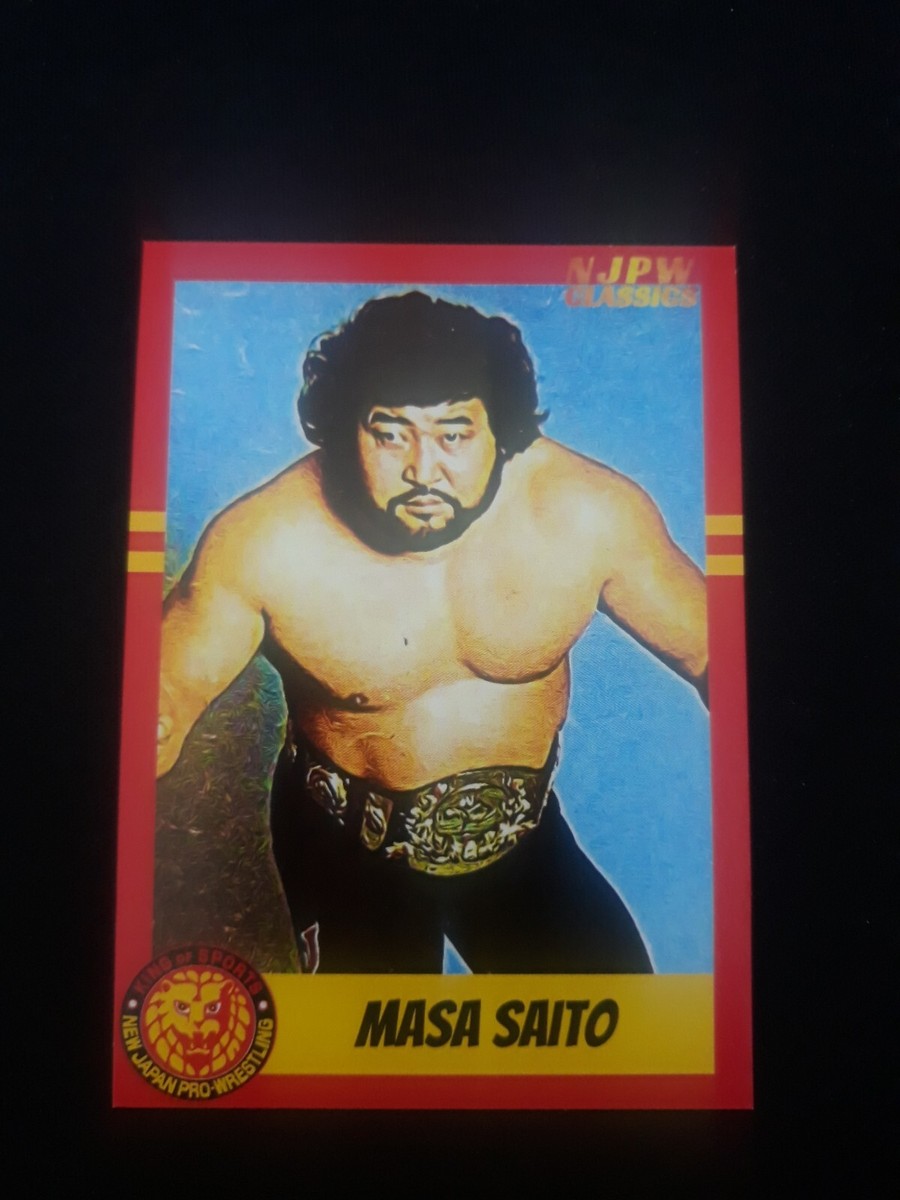 Buy CUSTOM NJPW New Japan Pro Wrestling Trading Card 2021 Masa