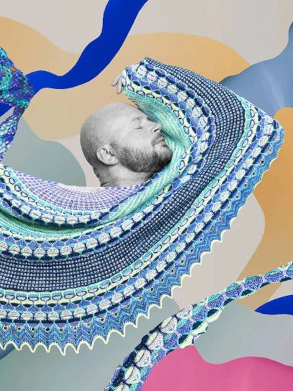 Stephen West ::Hiberknitting no.3:: shawls, socks, hats, sweater - Image 2 of 4