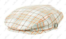 NWT Janie and Jack JUNGLE PARADISE 12 18 24 M Plaid Newsboy Cap Hat Orange Blue