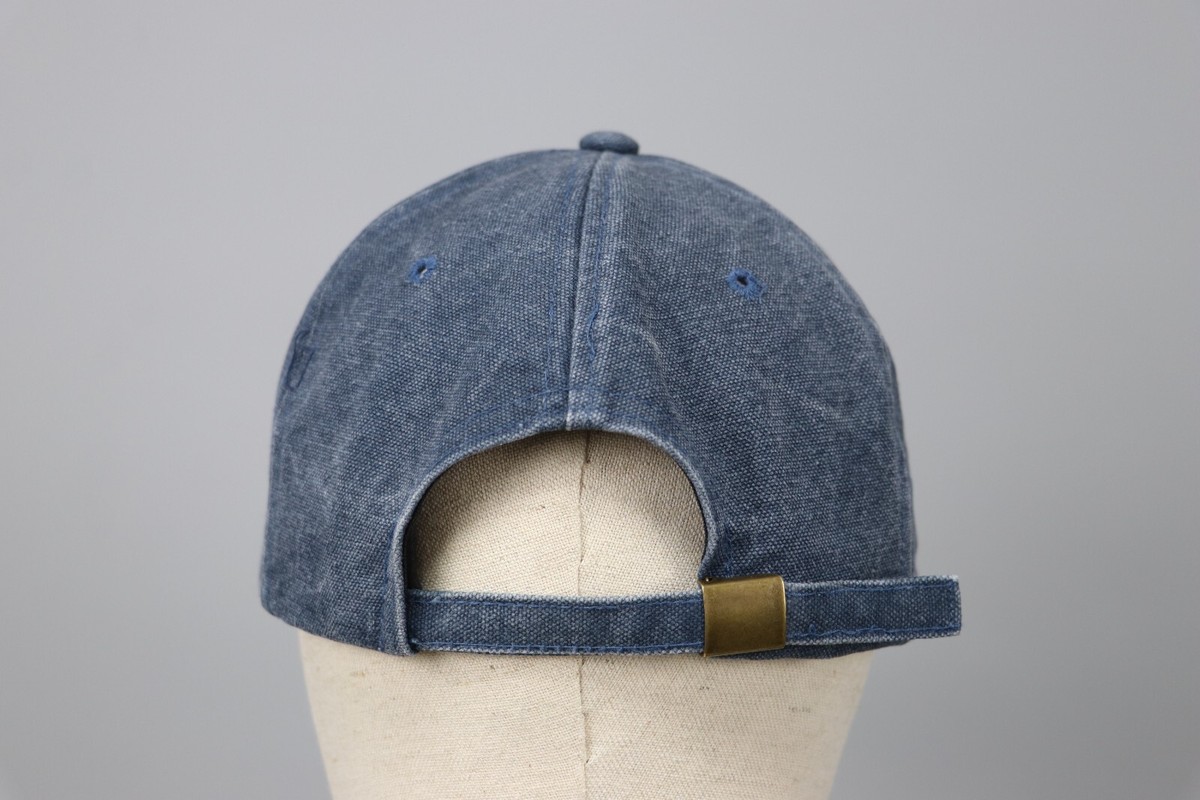 TISSOT Vintage Blue Canvas/Leather Cap Hat Exclusive Given Swiss