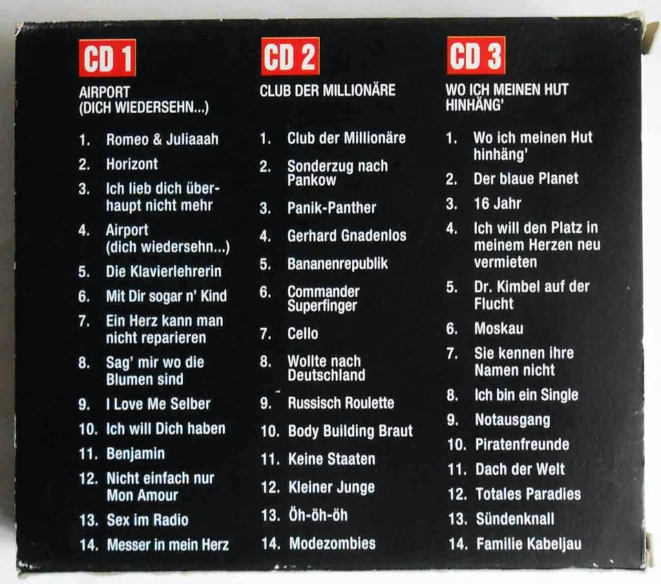 3 CD Box Udo Lindenberg: The Collection (Spectrum) - Bild 2 von 2