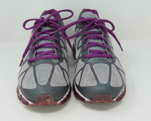 Nike Womens Classic Lace Up Air Max Running Training Sneaker Gray & Purple US 11 - Picture 4 of 10