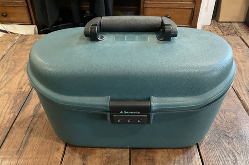 Vintage Samsonite Oyster GLS 1991 Luggage Train Case Carry-On Combination Lock - 第 1/10 張圖片