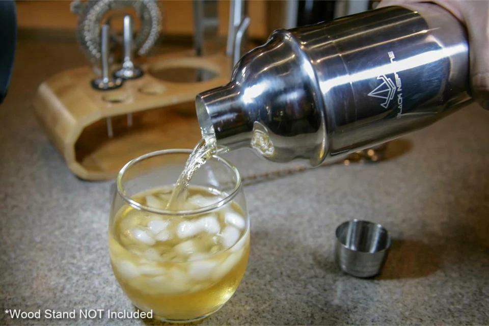 11-piece Bartender Cocktail Shaker Set- Stainless Steel - Image 4 of 4