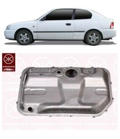 Neu Kraftstofftank - Benzin - FüR Hyundai Accent II (Lc) 1999-2002 Nur