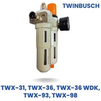 Twin Busch: Druckluftwartungseinheit TWX-31, TWX-36, TWX-36 Wdk, TWX-93, TWX-98