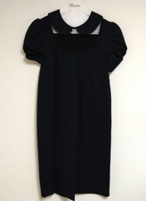 Red Valentino Navy Short Sleeve Dress