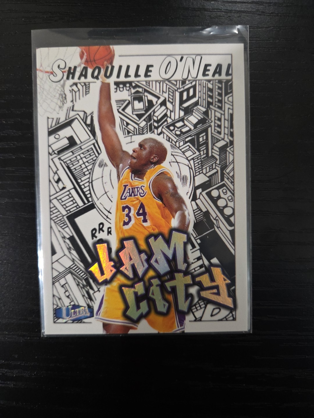 Shaquille O'Neal 1997-98 Fleer Ultra Jam City Card # 8JC - Lakers